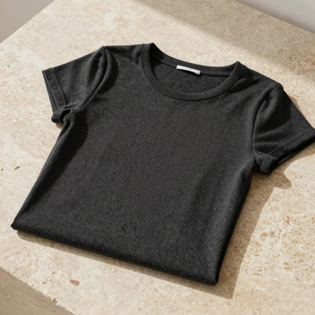 The Ribbed Micro Tee